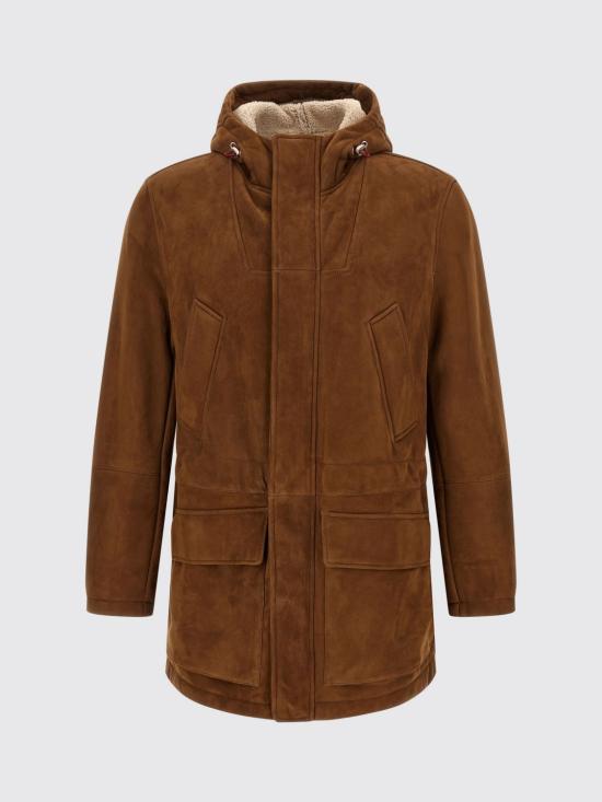 26FW 브루넬로 쿠치넬리 코트 MPMCU2095 C8052 Brown - BRUNELLO CUCINELLI