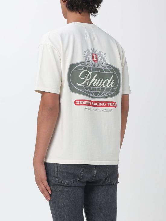 26FW 루드 반팔 티셔츠 RHFW26TT02012 8608 White - RHUDE