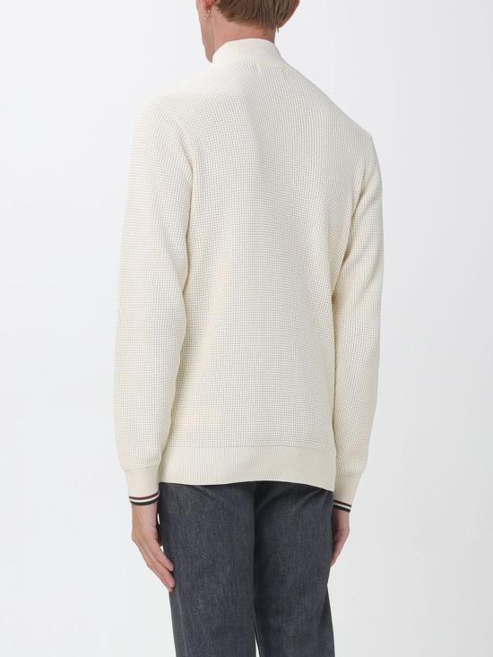 26FW 프레드페리 집업 니트 K8557 170 Ecru - FRED PERRY