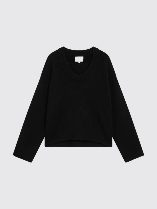 26FW 루루 드 세종 스웨터 DERRYLDSWS BLK Black - LOULOU DE SAISON