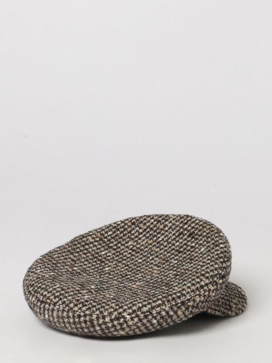 26FW 보르살리노 모자 B45079B0089 PIED DE POULE BOUCLE MARRONE Brown - BORSALINO