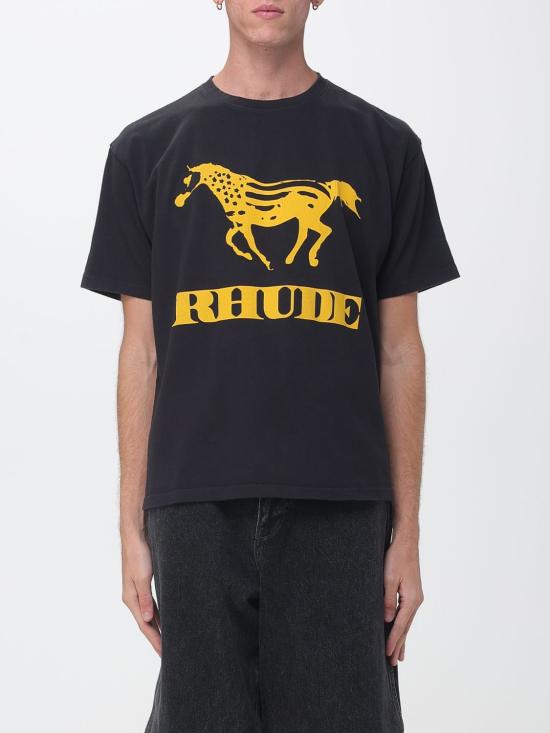 26FW 루드 반팔 티셔츠 RHFW26TT04012 6185 Black