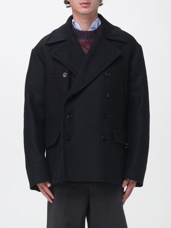26FW 드리스 반 노튼 코트 262020194216 900 Black