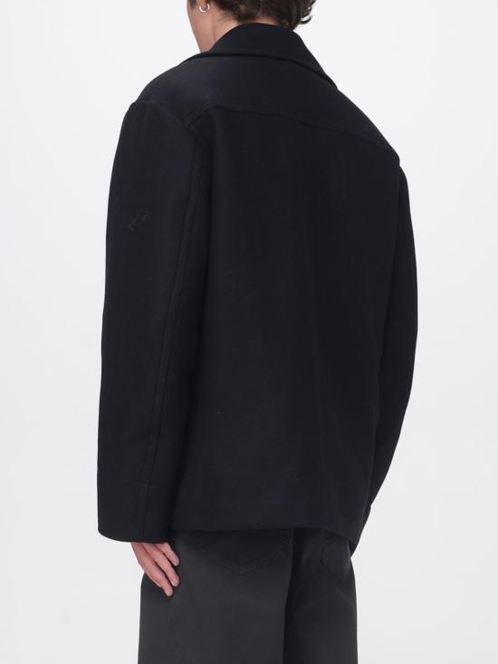 26FW 드리스 반 노튼 코트 262020194216 900 Black - DRIES VAN NOTEN