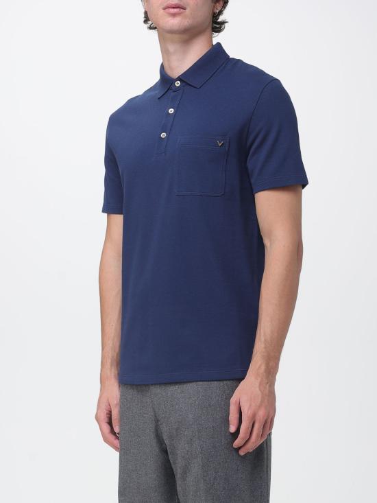 26FW 발렌티노 가라바니 폴로 티셔츠 VMH04VBMD D51 Navy - VALENTINO GARAVANI