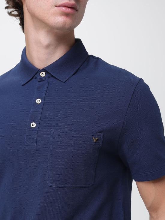 26FW 발렌티노 가라바니 폴로 티셔츠 VMH04VBMD D51 Navy - VALENTINO GARAVANI