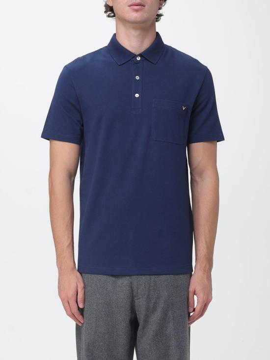 26FW 발렌티노 가라바니 폴로 티셔츠 VMH04VBMD D51 Navy