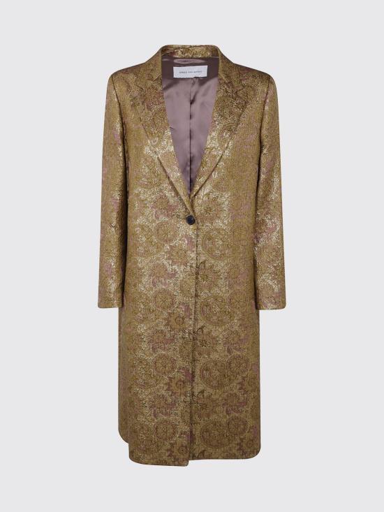 26FW 드리스 반 노튼 코트 0102014346 954 Yellow - DRIES VAN NOTEN