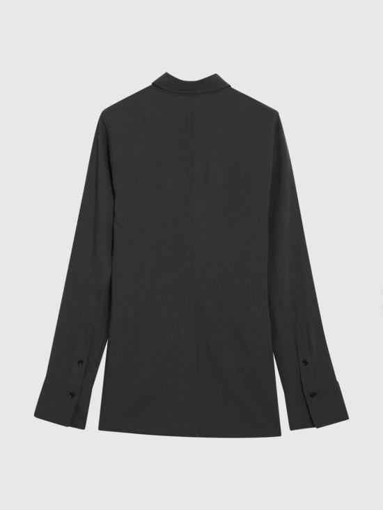 26FW 토템 셔츠 264WRT0759FB0475 263 Black - TOTEME