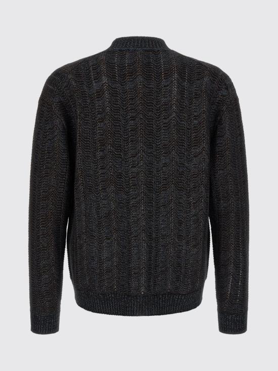 26FW 미소니 스웨터 US26WM0G S72RM Blue - MISSONI