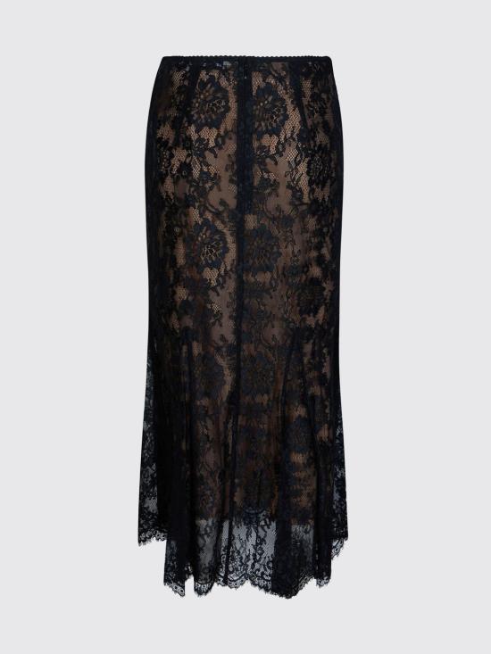 26FW 셀프 포트레이트 스커트 PF26032MSKB Black - SELF PORTRAIT