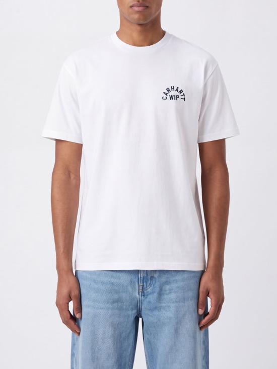 26FW 칼하트 WIP 반팔 티셔츠 I037255 12HXX White