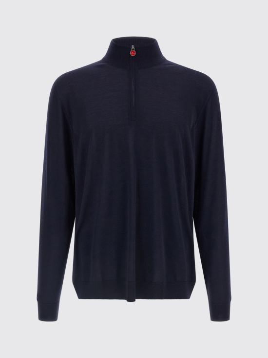 26FW 키톤 집업 니트 UMK0899K 4010 Blue - KITON