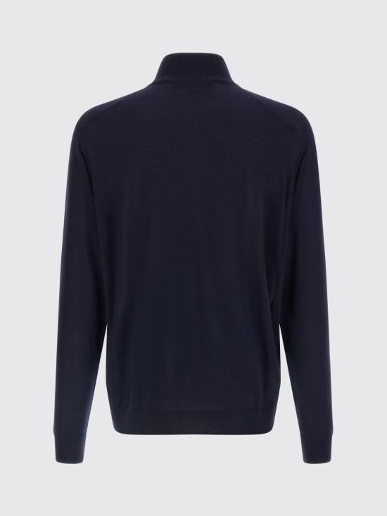 26FW 키톤 집업 니트 UMK0899K 4010 Blue - KITON