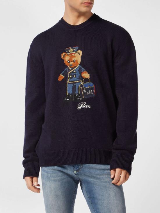 26FW 필립 플레인 스웨터 FAECMKO1525PTE003N 24 Navy
