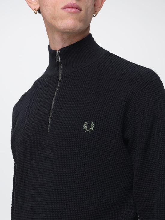26FW 프레드페리 스웨터 K8557 198 Black - FRED PERRY