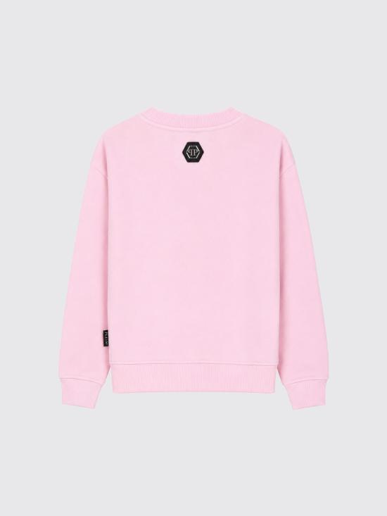 26FW [키즈] 필립 플레인 풀오버 F6PHJGSW021 042 Pink - PHILIPP PLEIN