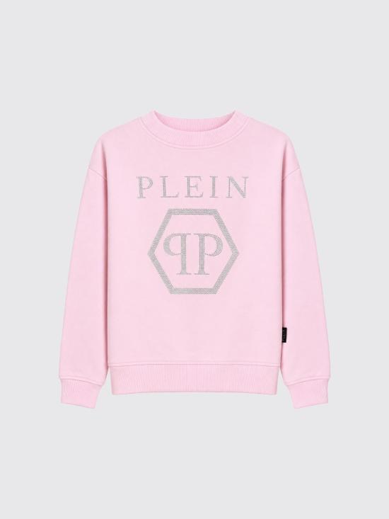 26FW [키즈] 필립 플레인 풀오버 F6PHJGSW021 042 Pink