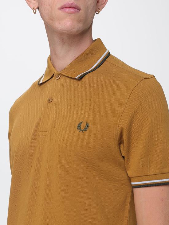 26FW 프레드페리 폴로 티셔츠 M3600 80C Camel - FRED PERRY