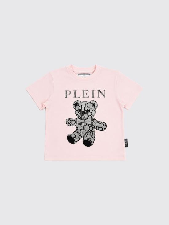 26FW [키즈] 필립 플레인 티셔츠 F6PHJGTH005 042 Pink