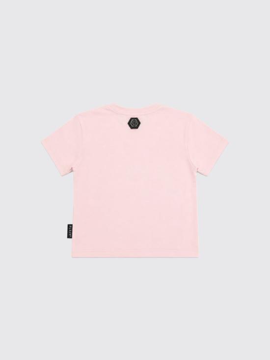 26FW [키즈] 필립 플레인 티셔츠 F6PHJGTH005 042 Pink - PHILIPP PLEIN