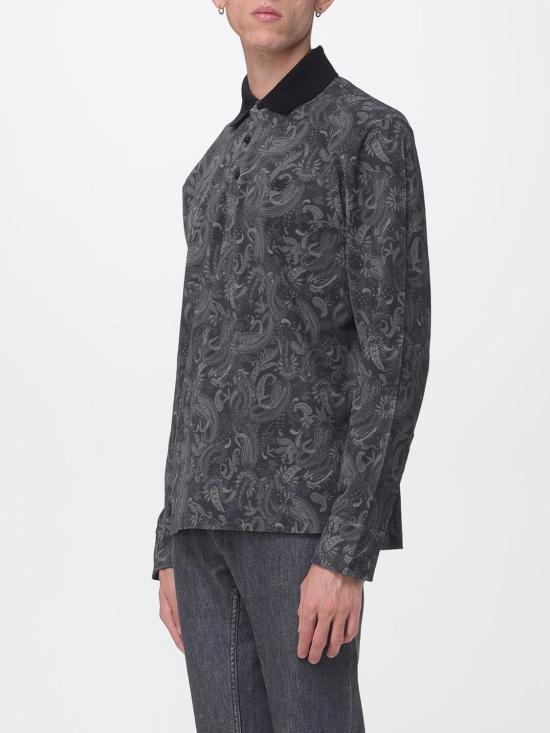 26FW 에트로 폴로 티셔츠 MRMD0025AK14F X0810 Black - ETRO