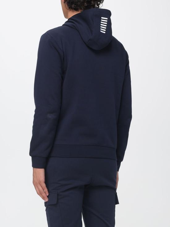 26FW 엠포리오 아르마니 후드 티셔츠 8NPM37PJVTZ 1562 Blue - EMPORIO ARMANI
