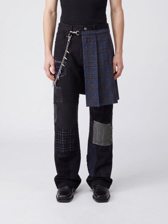 26FW 와타나베 준야 데님 팬츠 WRP005 1 Black