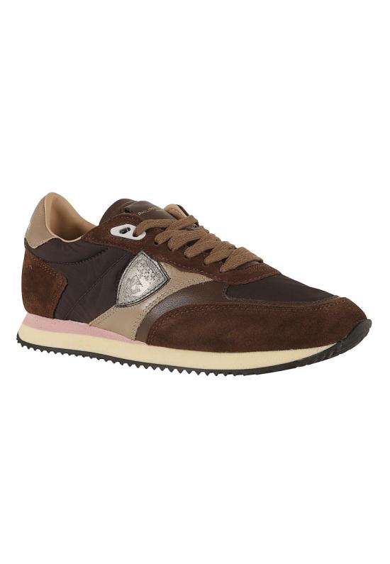 26FW 필립모델 스니커즈 BVLD N011 Brown - PHILIPPE MODEL