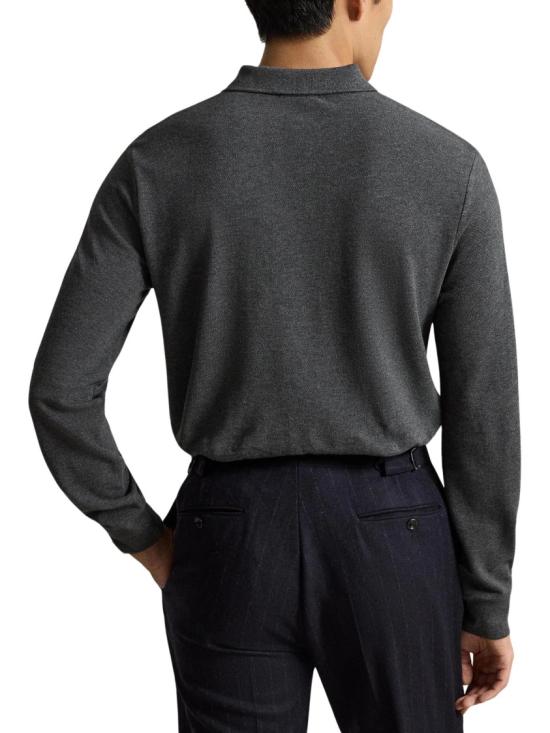 26FW 폴로 랄프로렌 클래식 핏 코튼 폴로 셔츠 710680790501 Black - POLO RALPH LAUREN