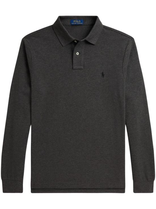 26FW 폴로 랄프로렌 클래식 핏 코튼 폴로 셔츠 710680790501 Black