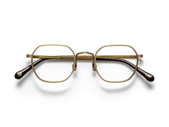 26SS 모스콧 선글라스 금색 또는 육각형 금속 안경 - MOSCOT