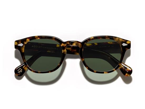 26SS 모스콧 선글라스 호피 무늬 Or-Lem-S 실버 액센트 - MOSCOT