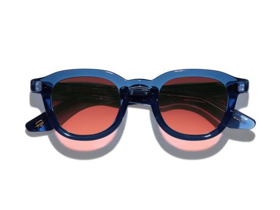 26SS 모스콧 선글라스 블루 오르다-S 반투명 그라데이션 아세테이트 - MOSCOT