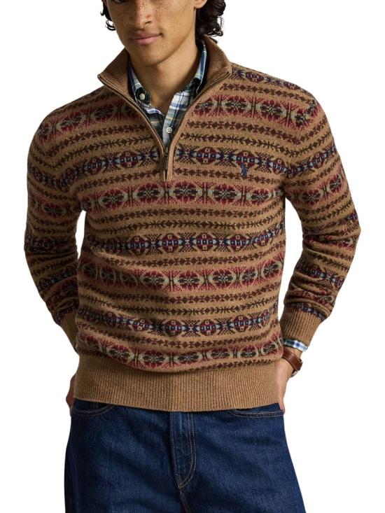 26FW 폴로 랄프로렌 니트웨어 710B28589001 Brown - POLO RALPH LAUREN