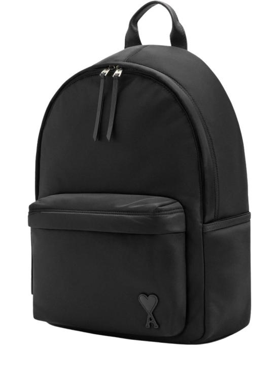 26FW 아미 나일론 마르셀 백팩 ULL728AW0001001 Black - AMI