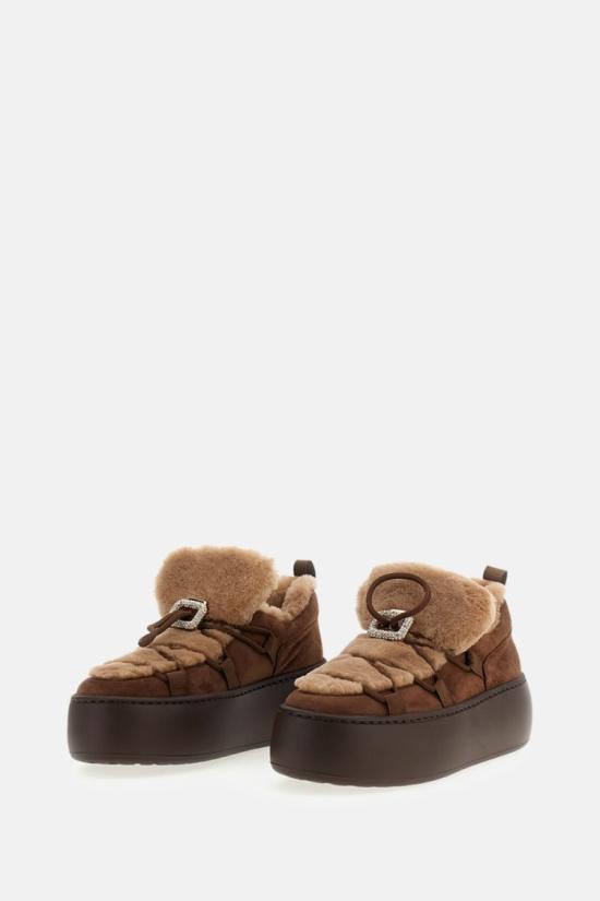 26FW 로저비비에 스니커즈 RVW73943390OYK1NA2 Brown - ROGER VIVIER