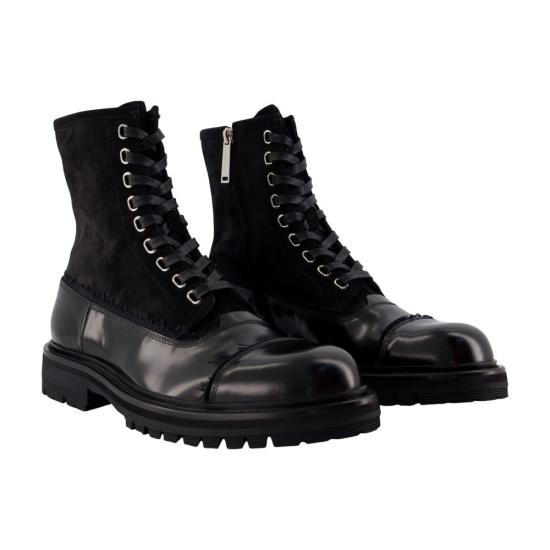 26FW 돌체앤가바나 부츠 A60646 A0791 8B956 BLACK - DOLCE & GABBANA
