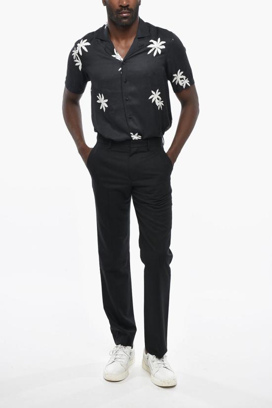  드리스 반 노튼 스트레이트 팬츠 020926 4197 900 25 Black - DRIES VAN NOTEN