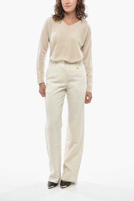  자크뮈스 스트레이트 팬츠 22H233PA064 1069 110 28 White - JACQUEMUS