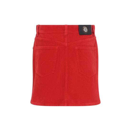 26FW 베르사체 숏 스커트 1026749 1A19167 1DA80 RED - VERSACE