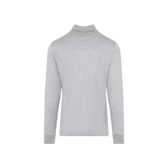 26FW 카날리 폴로 티셔츠 T0949 MJ02453 201 GRIGIO CHIARO - CANALI