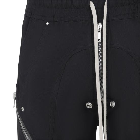 26FW 릭 오웬스 타워 하이저 카고 팬츠 RU02F4368 TE 09 BLACK - RICK OWENS