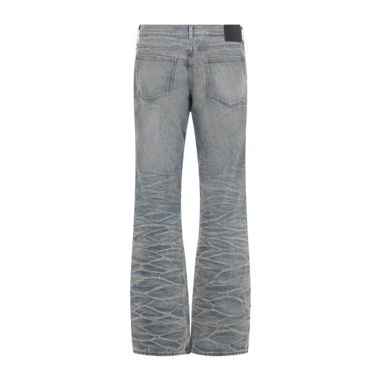 26FW 아크네 스튜디오 2010 차나 와이드 스트레이트 데님 진 B00500 AUZ MID BLUE - ACNE STUDIOS