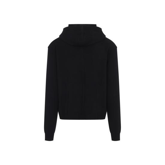 26FW 릭 오웬스 후드 티셔츠 RU02F4614 WSBR 09 BLACK - RICK OWENS