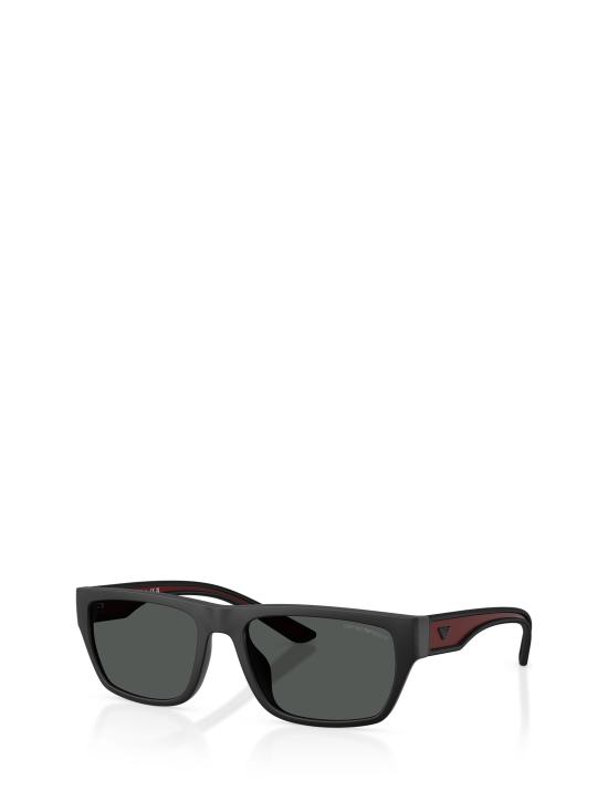 25FW 엠포리오 아르마니 선글라스 EA4267U 500987 RUBBERIZED MATTE BLACK - EMPORIO ARMANI