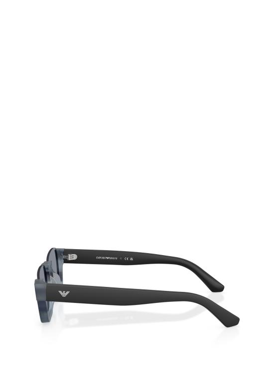 25FW 엠포리오 아르마니 선글라스 EA4268U 6368 1 STRIPED HAVANA BLUE - EMPORIO ARMANI