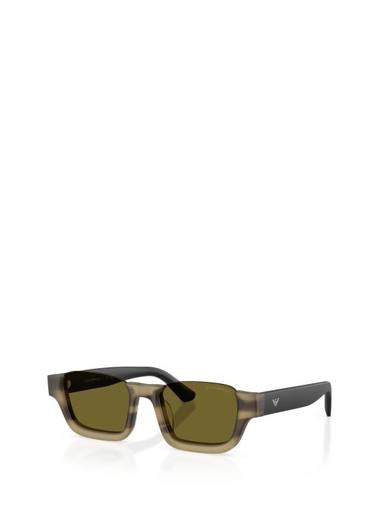 25FW 엠포리오 아르마니 선글라스 EA4268U 6369 2 STRIPED HAVANA GREEN - EMPORIO ARMANI
