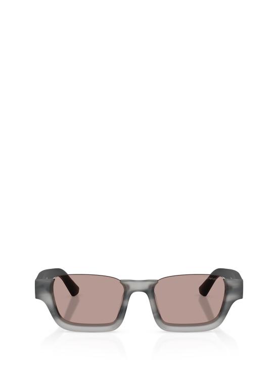 25FW 엠포리오 아르마니 선글라스 EA4268U 63677N STRIPED HAVANA GREY