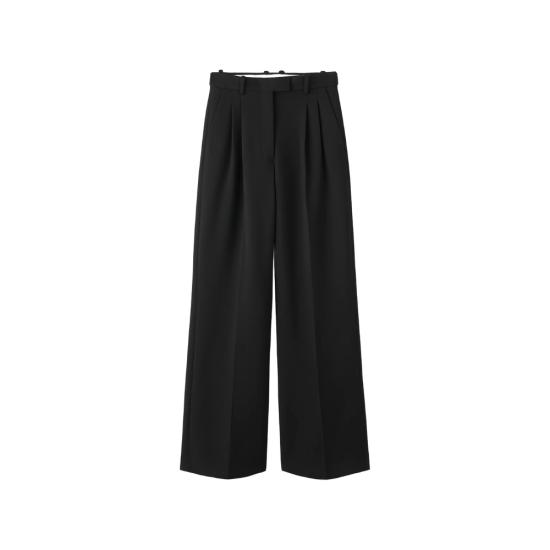 26FW 알마다 라벨 팔라초 팬츠 5314 AMEL BLACK